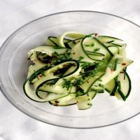 Crisp Cucumber Ribbon Salad image
