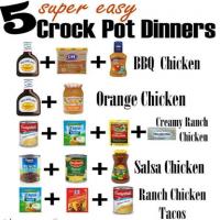 5 Chicken Crockpot Recipes Recipe - (4.4/5)_image