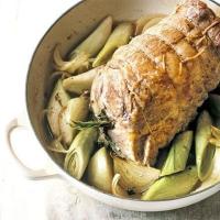 All-in-one leek & pork pot roast image