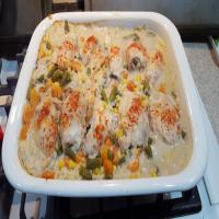 Nick's Famous Fluffy Rice and Chicken Casserole image