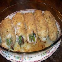 Asparagus - Prosciutto Stuffed Chicken Rolls image