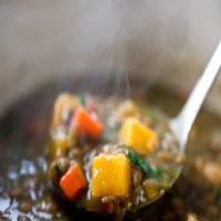 Lentil Stew With Pumpkin or Sweet Potatoes_image