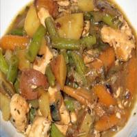 Chicken Stew with Roasted Balsamic Vegetables_image