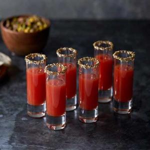 Spiced bloody mary shots image
