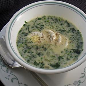 Swedish Spinach Soup - Spenatsoppa image