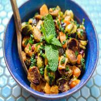 Brussels Sprouts With Peanut Vinaigrette image