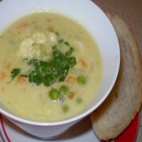 Cream of Cauliflower Soup (Vegan)_image