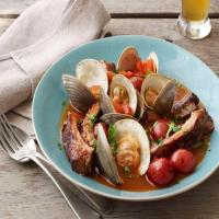 Beer-Braised Ribs With Clams_image