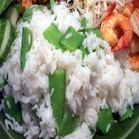 Steamed Ginger Rice with Snow Peas_image