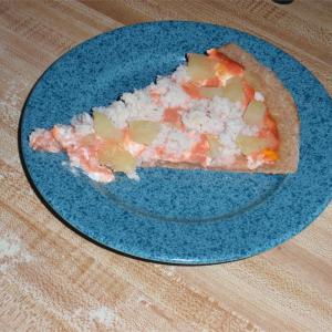 Crab and Pineapple Pizza image
