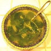 Julie's Chicken and Greens Soup for Sickies_image