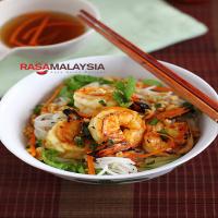 Vietnamese BBQ Shrimp Vermicelli Recipe (Bun Tom Heo Nuong) Recipe - (4.7/5) image