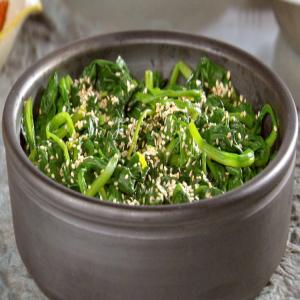 Spinach Oshitashi Style image