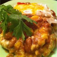 Veggie Mexican Layered Casserole_image
