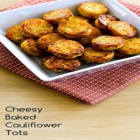 Cheesy Baked Cauliflower Tots Recipe - (4.5/5) image