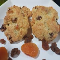 APRICOT AND SULTANa ROCK CAKES image