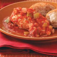 Creole-Poached Chicken Breasts image