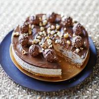 No-bake chocolate hazelnut cheesecake image