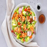 Asian Salmon Salad with Ginger Sesame Dressing_image