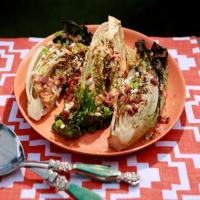Grilled Romaine Salad with Smokey Chipotle Cashew Dressing_image