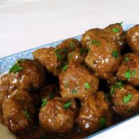 Meatballs in Caramelized Onion Gravy Recipe - (4.4/5) image