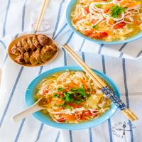 Chinese Tomato and Egg Noodle Soup (番茄鸡蛋面汤)_image