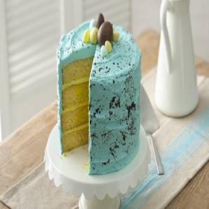 Surprise-in-the-Center Speckled Egg Cake image