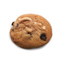 Rum-Raisin and Cashew Drop Cookies image