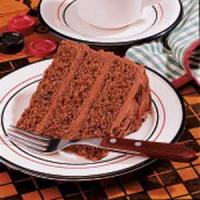 Chocolate Chocolate Chip Cake image