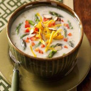 Creamy Asparagus Chowder Recipe_image
