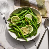 Steamed Fresh Green Beans_image