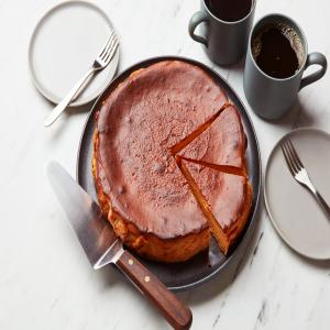 Basque-Style Sweet Potato Cheesecake_image