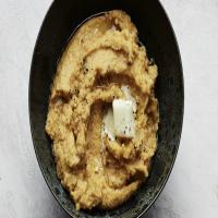 Rutabaga-Sweet Potato Mash with Garlic and Sage_image