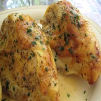 Roast Chicken Breasts With Parsley Pan Gravy image