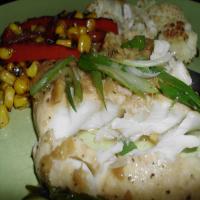 Steamed Cod With Ginger and Scallions image