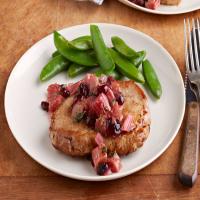 Rhubarb Chutney Pork Chops for Two_image