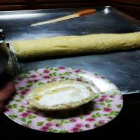 Simple Vanilla Sponge Cake Roll Cake_image
