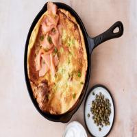 Dutch Baby with Smoked Salmon and Capers_image