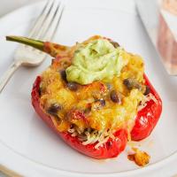 Mexican-style stuffed peppers image