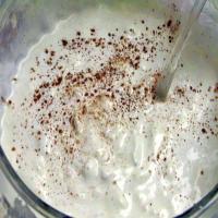 Creamy Eggnog Punch With Spiced Rum_image