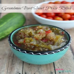 Grandmas Best Sweet Pickle Relish Recipe_image