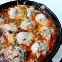 Cheesy Meatball Skillet_image