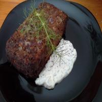 Meatloaf With Mustard-Dill Sauce_image