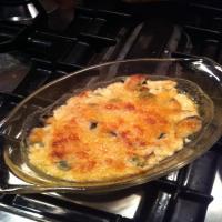 Mussels Gratin image