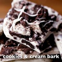 Cookies And Cream Bark Recipe by Tasty_image