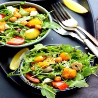 Roasted Butternut Squash Arugula Salad_image
