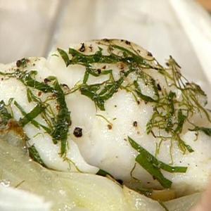 Cod in a Sack with Fennel and Onion image