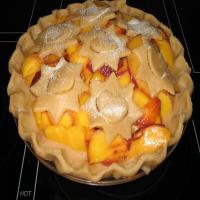 Butterscotch Peach Pie image