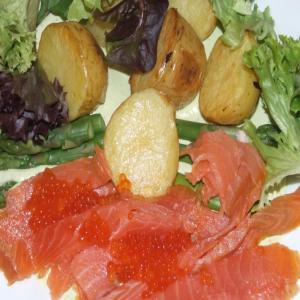 Smoked Salmon and Caviar Salad image