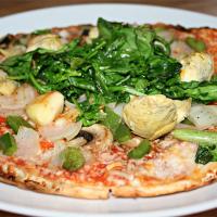 Garlic and Artichoke Pizza image